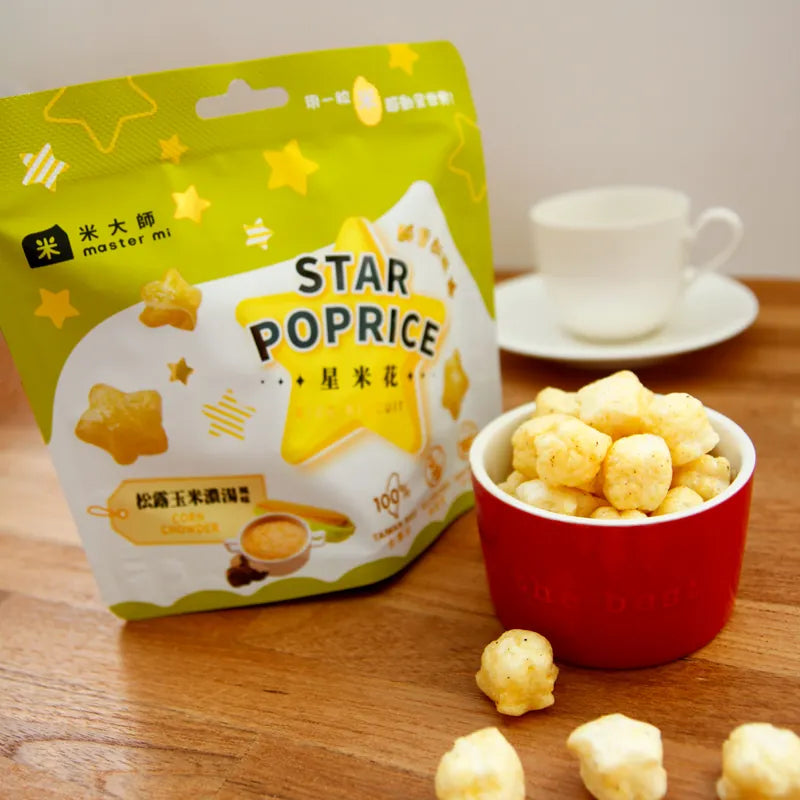 米大師 Master Mi - 星米花-松露玉米濃湯風味 30g