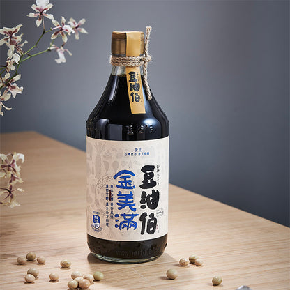 豆油伯｜無添加糖金美滿釀造醬油 DYB Smile Naturally Brewed Soy Sauce(500ml)