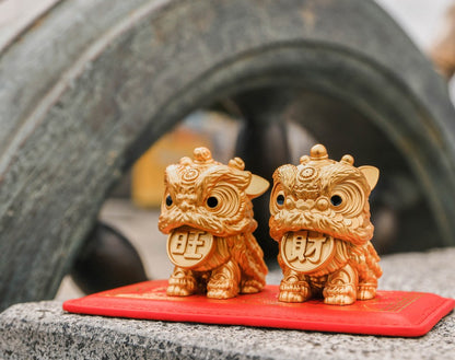 大甲鎮瀾宮 旺財雙獅(一對) Style 17688