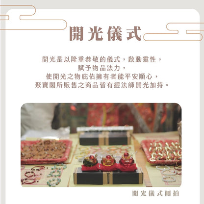 【鎮瀾宮】開車大吉金平安金吊飾｜擋車關 避邪保平安(1入)