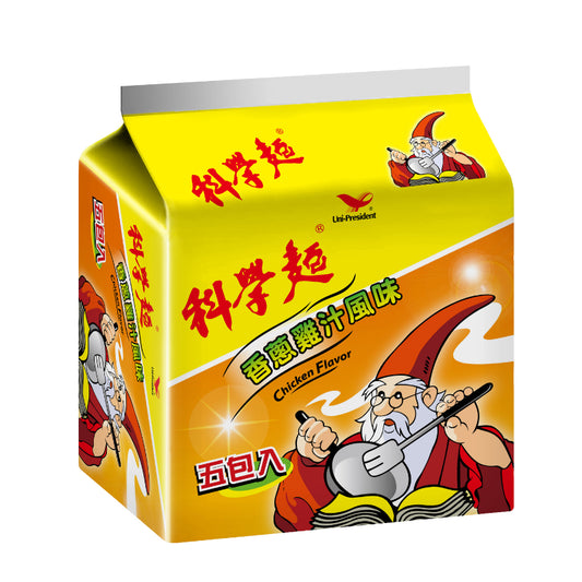 統一科學麵香蔥雞汁 Uni-President Snack noodles Chicken Flavor(5入)