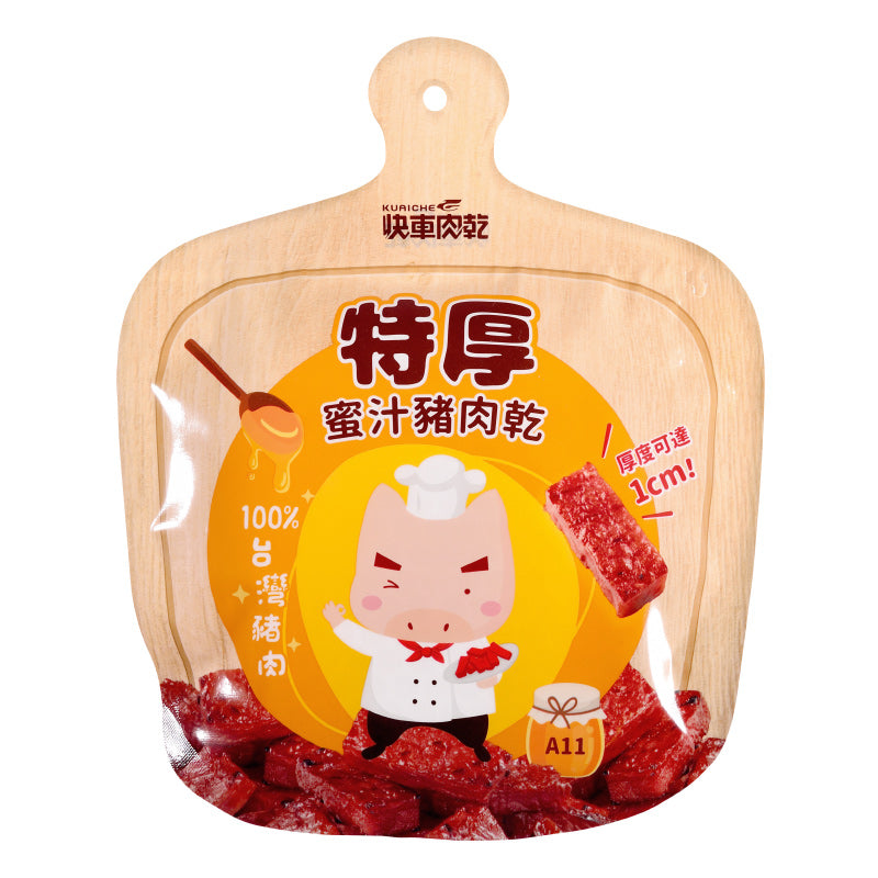 【快車肉乾】招牌特厚蜜汁豬肉乾 Kuai Che Honey Pork Jerky(200g)