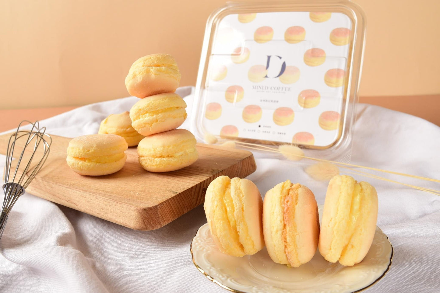 布列塔尼奶油球 MINI.D Coffee Taiwan Style Macarons