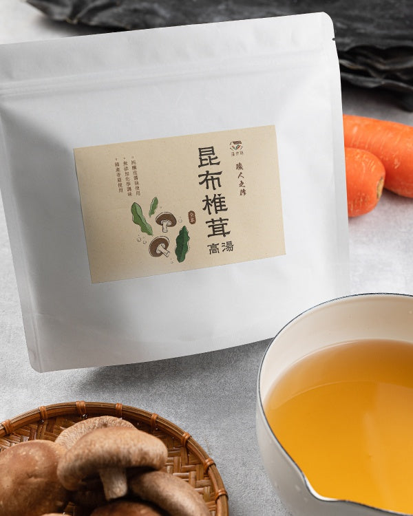 藻作坊 椎茸/番茄昆布高湯 Dr. Seaweed Broth Soup(12入)