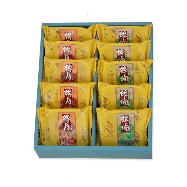 彰化掛山燒 卦山 繽紛緣禮盒 KUASAN YAKI(10入*盒)