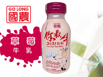 國農草莓牛乳 Golong Strawberry Flavor(6入)