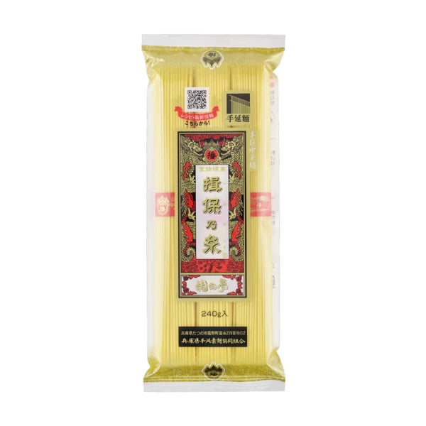【度小月】揖保乃糸 手延中華麵(紅黃色帶) 240g｜日本第一手延素麵