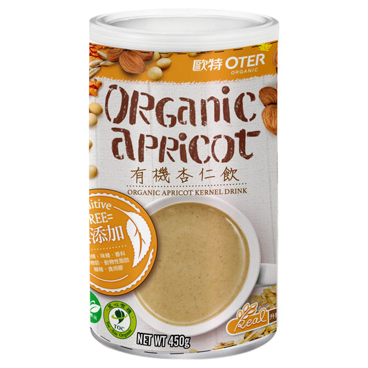 💰檔期促銷~買一送一(11.15.24-11.24.24)💰歐特有機杏仁飲 Organic Apricot Kernel Drink(450g*罐、共2罐)