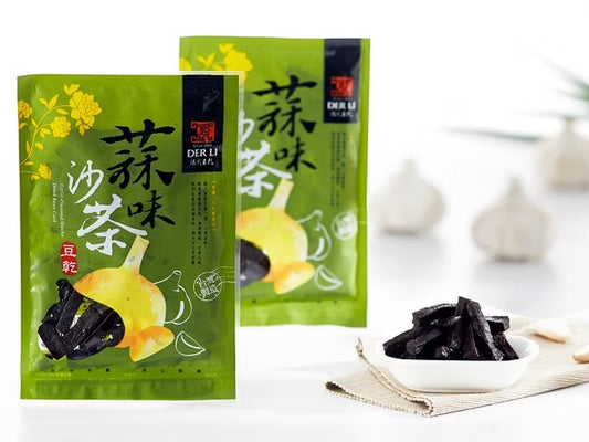 德利豆乾 蒜味沙茶豆乾 DerLi(130g)