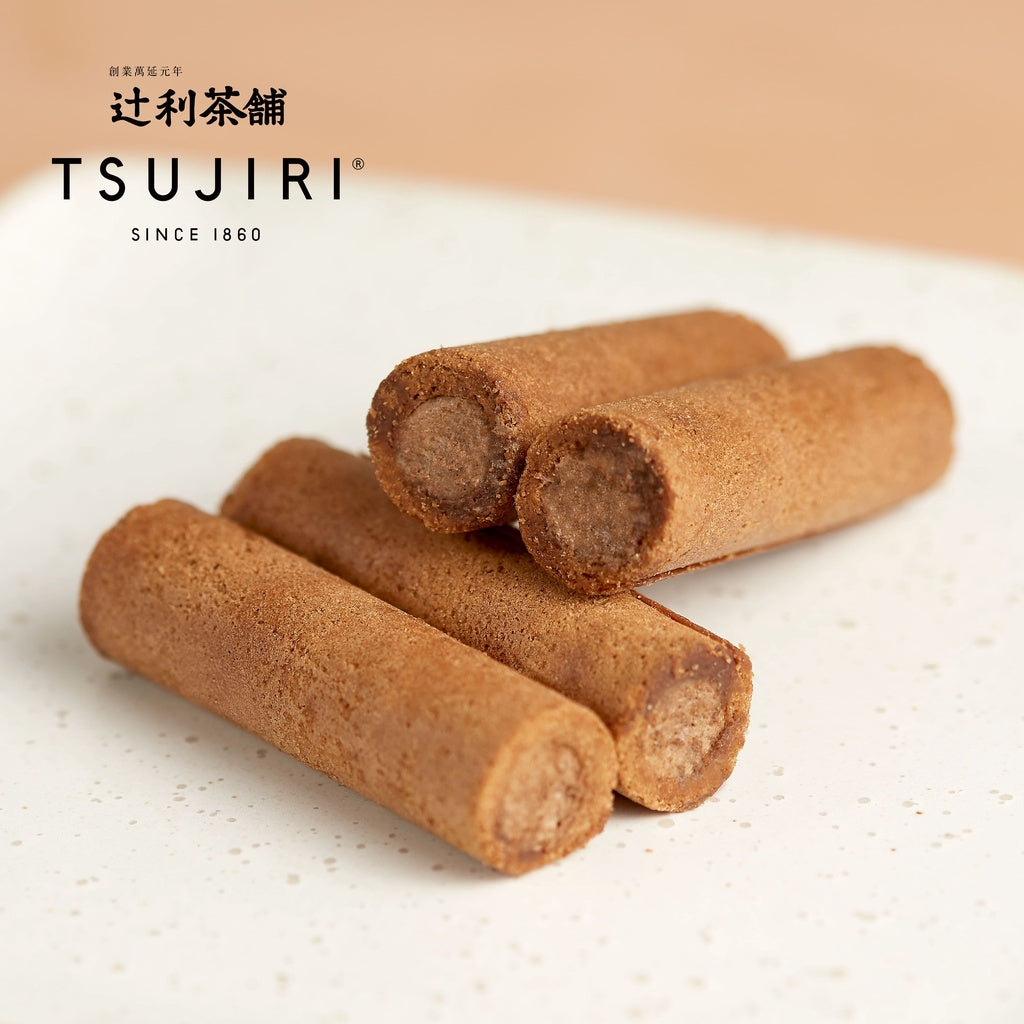 TSUJIRI® 辻利茶舖 辻利京茶花禮盒（茶葉捲心酥) ｜新年禮盒