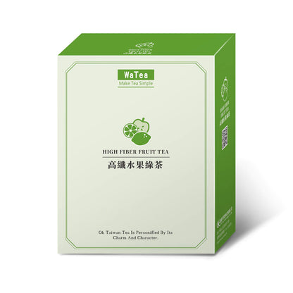 歐可茶葉 高纖水果綠茶(7包/盒)