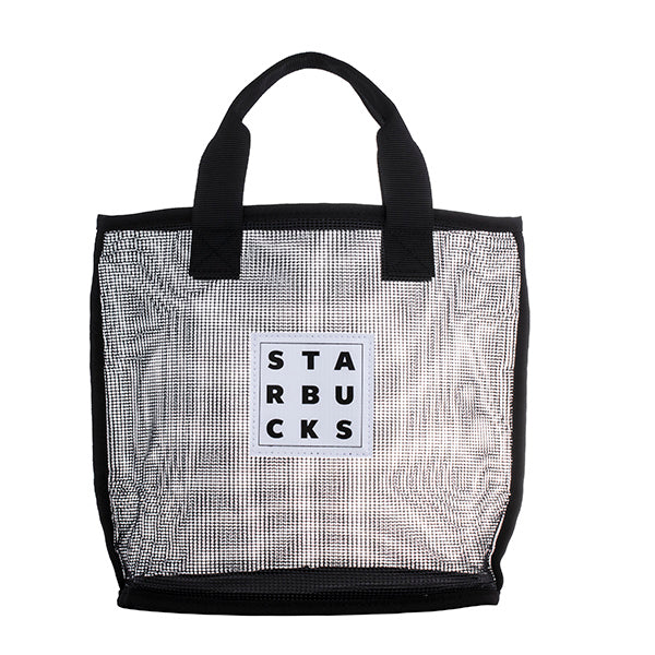 星巴克 黑色網布系列 StarBucks Logo Mesh Cloth Handbags