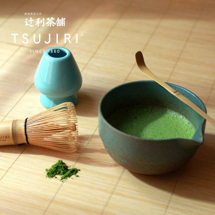 TSUJIRI® 辻利茶舖 辻利抹茶道具禮盒(片口碗)｜新年禮盒