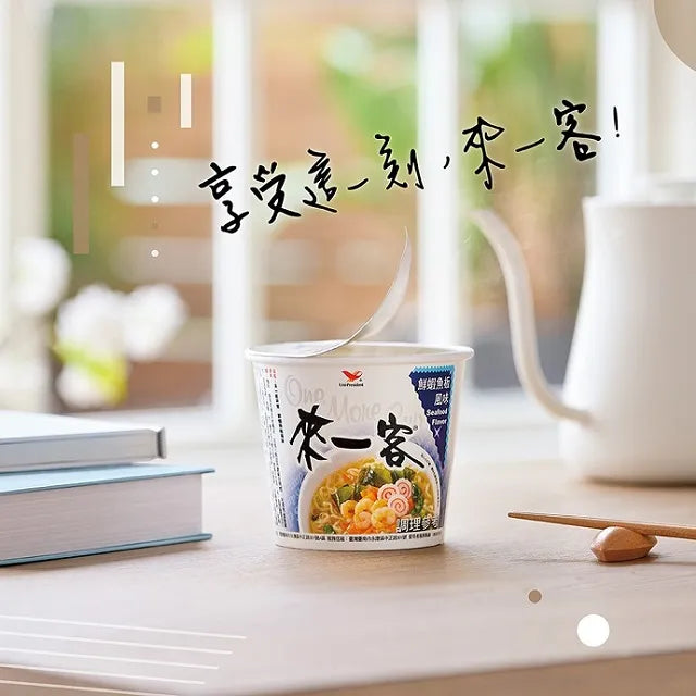 來一客杯麵 鮮蝦魚板風味 One More Cup Instant Noodle Seafood(3入)