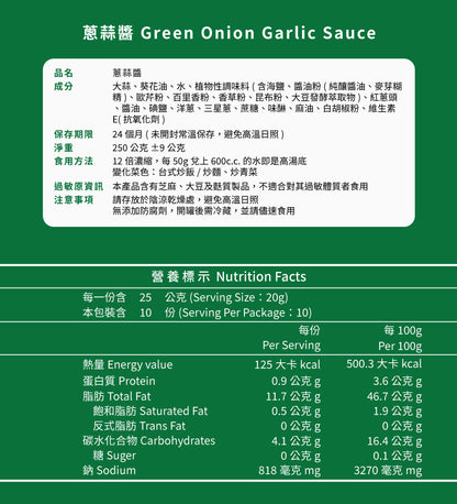 三合餅舖 毓秀私房醬 素食醬料系列 Vegan Sauce