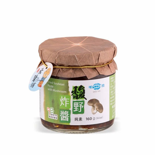 明德 馥野炸醬 Mingteh Food Fried Soybean Paste With Mushroom(160g)