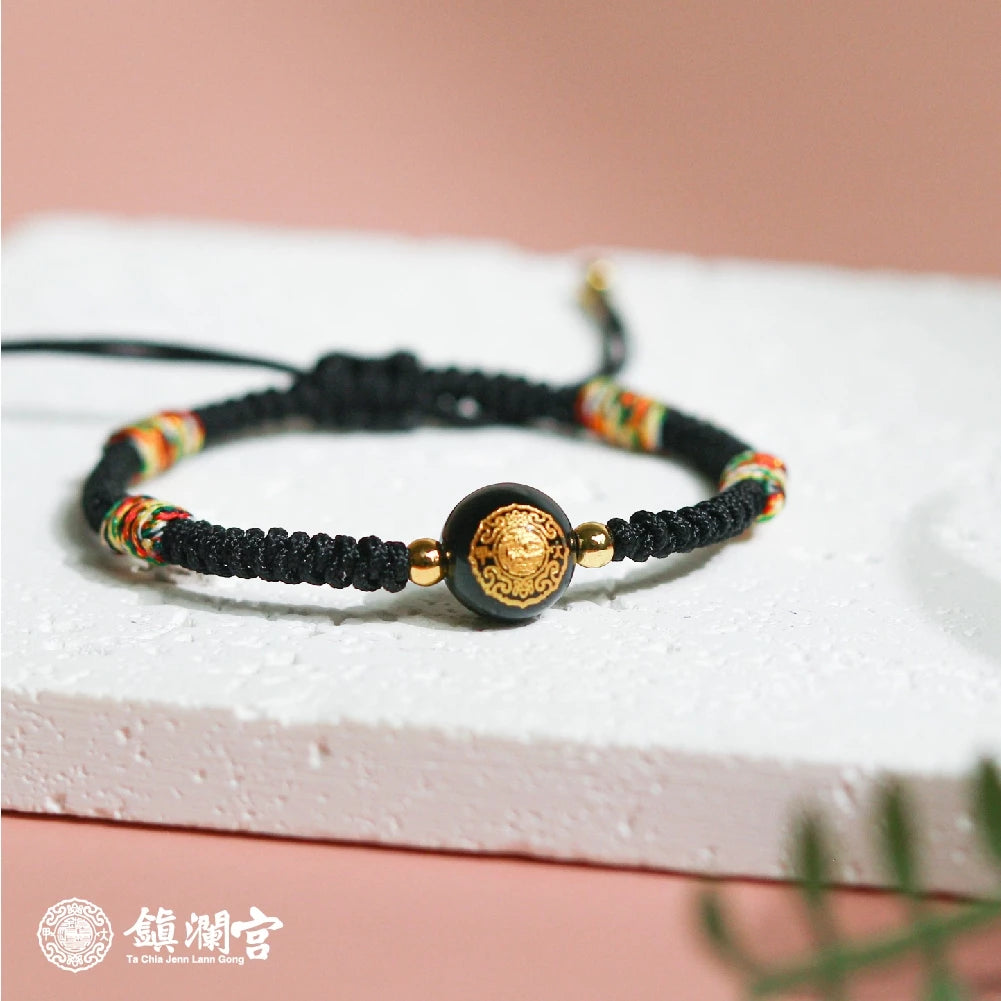 【鎮瀾宮×天后】避邪寶寶守護平安手繩｜黑色(1入)