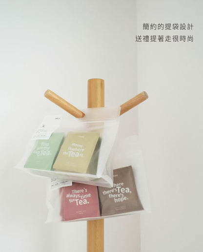 吃茶三千 簡單提袋三角茶包禮盒 Chichasanchen Pyramid Tea Bag Set - Simple Carry Bag(15入)