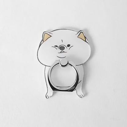 寵物手機指環系列 – 白柴犬(1入)