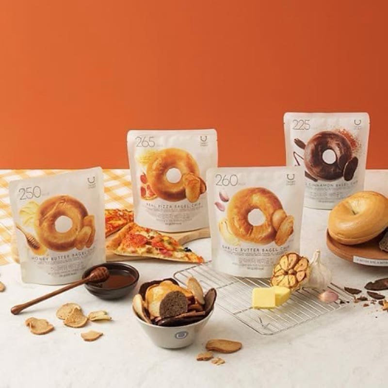 韓國Delight Project 低熱量貝果脆餅乾5包禮盒裝 Korea Delight Project Bagel Cookies(5入)