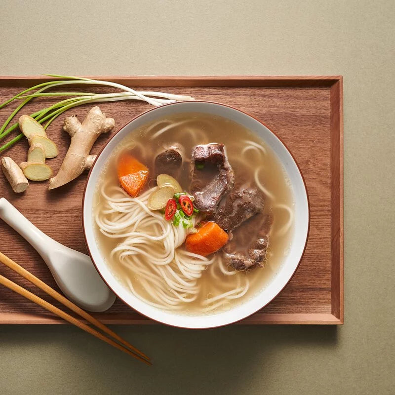 賈以食日-秘製清燉牛肉麵 CHIA YI SHI RI Clear Broth Beef Noodle Soup (545g)