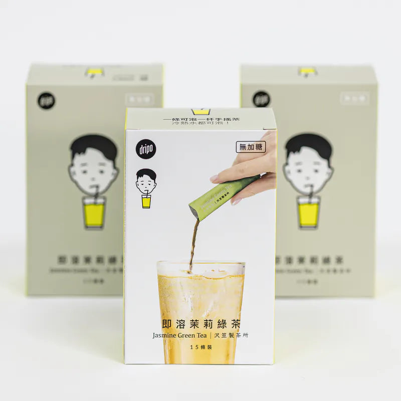 沢笠製茶所｜即溶茶飲無加糖系列｜手搖杯適用 Dripo Hand Shake Tea Set