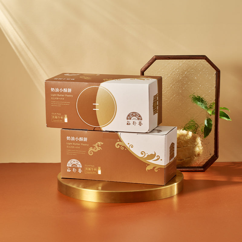 裕珍馨 奶油小酥餅 焦糖牛奶  YJS Light Butter Pastry-Caramel Milk (6入*盒)