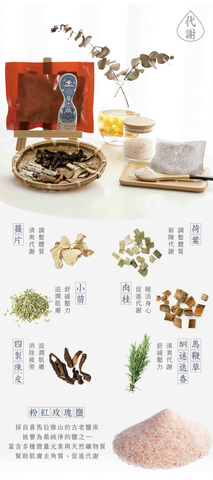 新譯漢方 輕清足浴包｜草本藥浴包 【清爽代謝】See In Herb (1入)