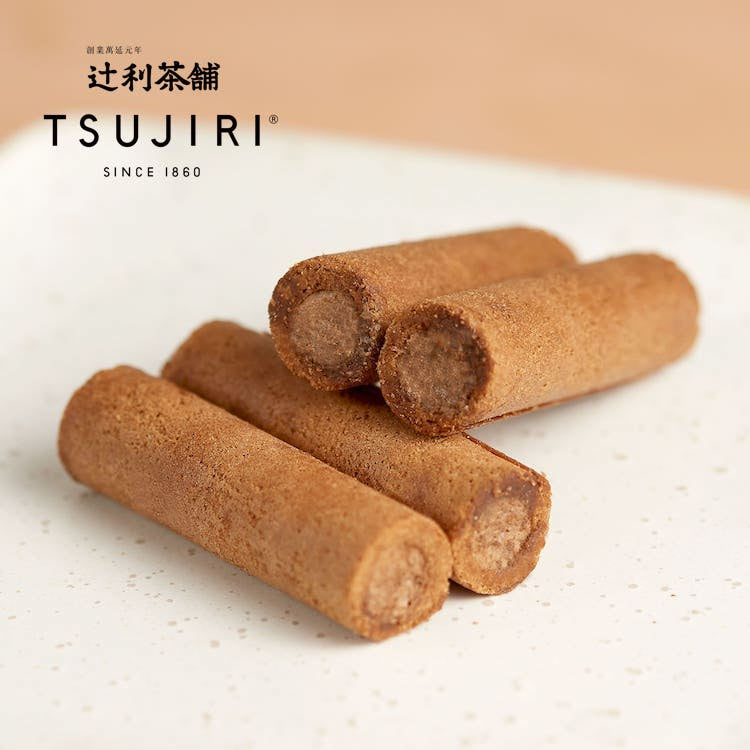 辻利茶餔 焙茶捲心酥 TSUJIRI®(13入)