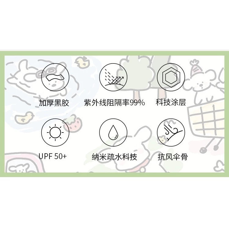 🐶狗狗日常摺疊傘 晴雨兩用 防曬 摺疊傘 自動傘 手動傘 雨傘(1個)