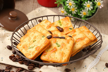 牛軋本舖 牛軋糖夾心餅-16片裝-青蔥餅(植物五辛素)-花生(16片*盒)