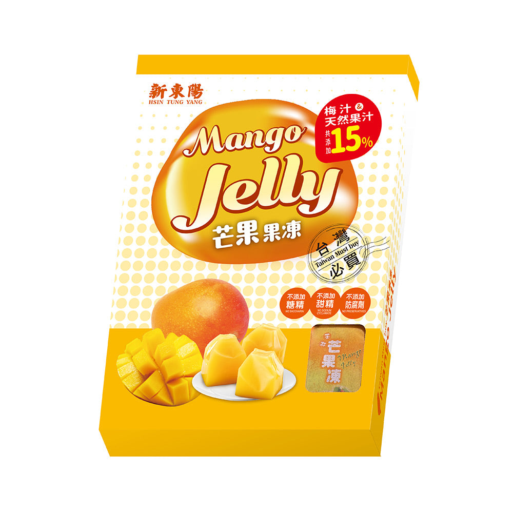 💰檔期促銷~買一送一(11.03.24)💰新東陽台灣果品芒果果凍 Hsin Tung Yang Mango Jelly(500g*盒、共2盒)