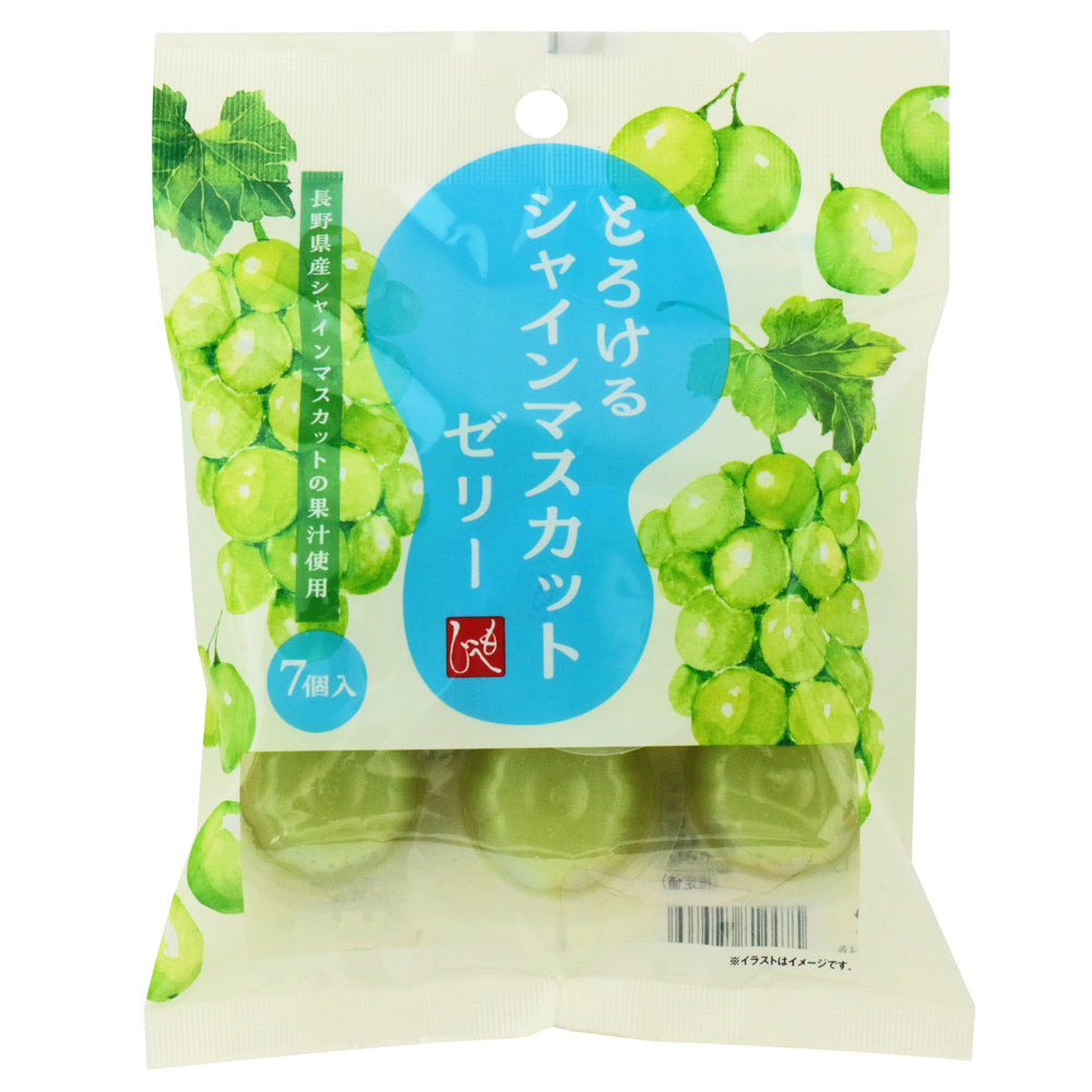 MOHEJI 長野縣晴王麝香葡萄果凍（21gx7入）