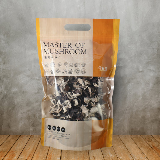 菇神 台灣乾燥黑木耳 / 木耳乾 / 雲耳 Master Of Mushroom Dyr Black Fungus(230g)