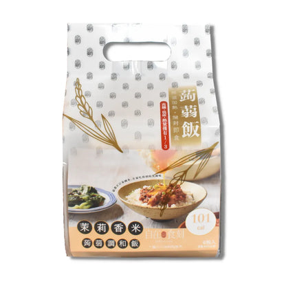 自在食刻 苿莉香米蒟蒻調和飯 Tasteae Konjac Jasmine Rice(6入)