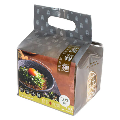 自在食刻 乾麵-蔥爆袐醬蒟蒻米線 Tasteae Konjac Dyr Noodles-Scallion Special Falvor (5入)