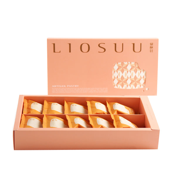 留酥 鹹香鴨仁鳳凰酥禮盒 LioSuu Artisan Pineapple Cake Pastry Gift Set(10入)