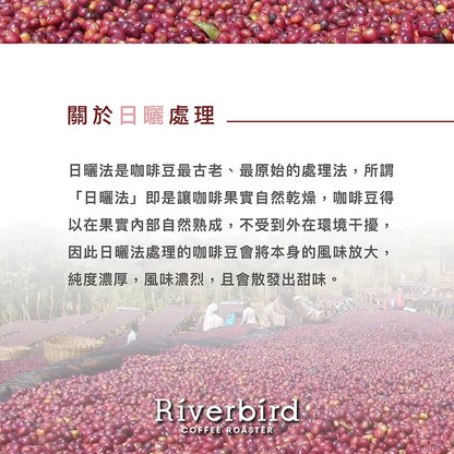 江鳥咖啡 【Riverbird】《225g》衣索比亞 烏拉嘎 月光酒孃G1