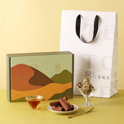 茶敬茶 流心蛋捲|藏不住的醇厚茶香 Tea to Tea