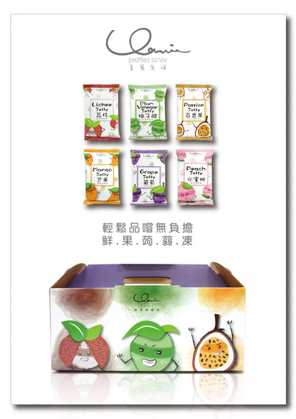 享食生活 鮮果蒟蒻凍-百香果(170g*包)