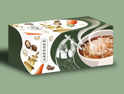 筍友部落鮮脆筍絲酸辣湯純素 Bamboo Tribe Hot & Sour With Fresh Crisp Bamboo Shoots Soup(6 入)