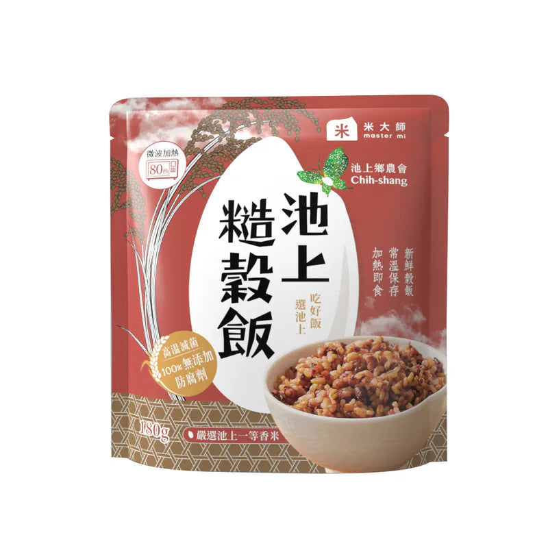 米大師 master mi 池上糙穀飯 (180g/包)