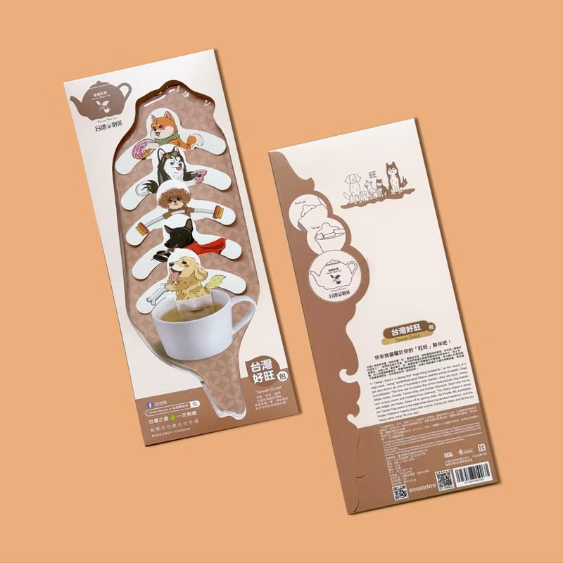 【新品】台灣請泡茶系列-台灣好旺 蜜香紅茶(5入)