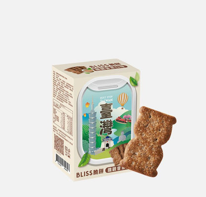 台灣優格餅乾學院 鐵觀音烏龍茶脆餅獨享盒(68g*盒)