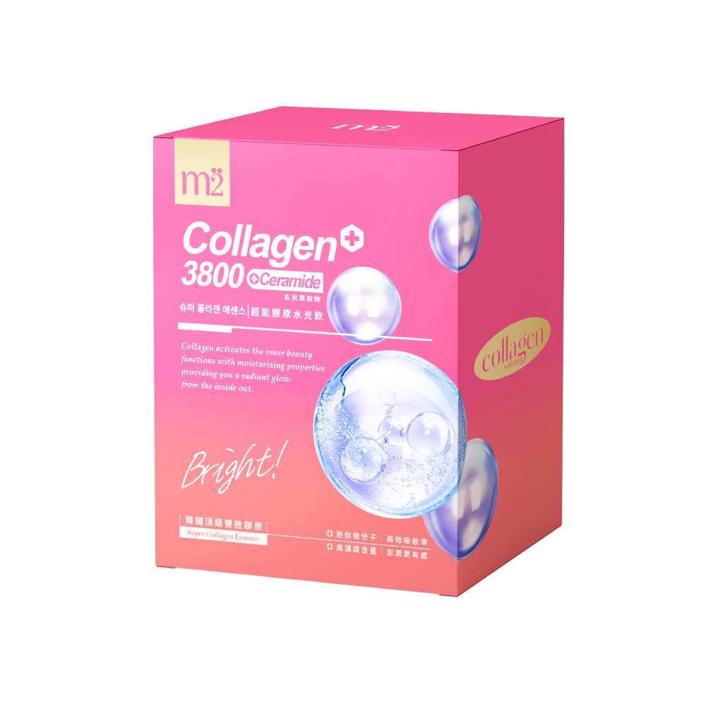 💰檔期促銷~買一送一(11.09.24)💰m2美度超能膠原水光飲 m2 Collagen 3800 Ceramide(8入/盒、共2盒)